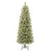 The Holiday Aisle® Slender Artificial PVC Pine Cashmere Christmas Tree in Green | 28 W x 16 D in | Wayfair 7B899D3792F64367ABBC3489EA3E6C2F