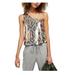 Free People Tops | Free People Women Disco Fever One-Shoulder Sequin Tank Multicolor Xs Msrp $98 | Color: Gold | Size: Xs