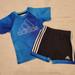 Adidas Matching Sets | Adidas Blue And Black Outfit | Color: Black/Blue | Size: 12-18mb