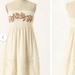 Anthropologie Dresses | Anthropologie Zehavale Embroidered Strapless Dress, Size 8/M | Color: Red | Size: 8