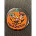 Disney Other | Disney Mickey Mouse Minnie Mouse And Goofy Happy Halloween Large Pinback J16 | Color: Black/Orange | Size: Osg