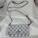 Dooney & Bourke Bags | Dooney & Bourke Small Leather Crossbody | Color: Cream/Gray | Size: Small