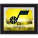 Utah Jazz Framed 10.5" x 13" Sublimated Horizontal Team Logo Plaque