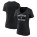 Men's Fanatics Branded Black Las Vegas Raiders Victory Arch V-Neck T-Shirt