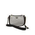 Guess Damen ABEY HOBO Tasche, White Logo Multi