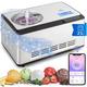 Klarstein Smart Ice Cream Maker Machine For Home, Soft Ice Cream Machine, 180W Froyo Frozen Yoghurt Maker with WiFi/App Control, Keep Cool Function, Compressor Cooling, Homemade Dessert, Gelato Sorbet