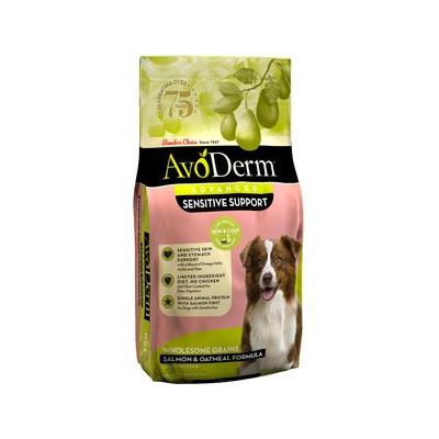 AvoDerm Advanced Sensitive Support Salmon & Oatmeal Formula Dry Dog Food, 4-lb bag