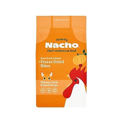Made by Nacho Cage Free Chicken, Duck & Quail Recipe with Freeze-Dried Chicken Liver Dry Cat Food, 4-lb bag