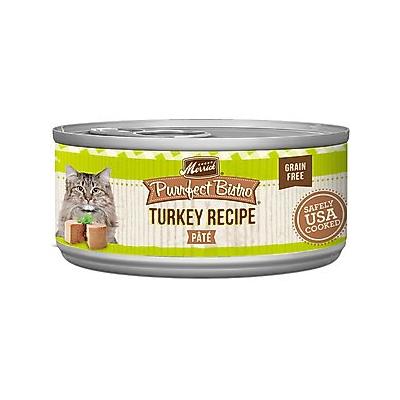 Merrick Purrfect Bistro Turkey Pate Canned Cat Food, 5.5-oz, 24 ct