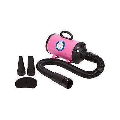 Flying Pig Grooming High Velocity Dog & Cat Grooming Dryer, Pink
