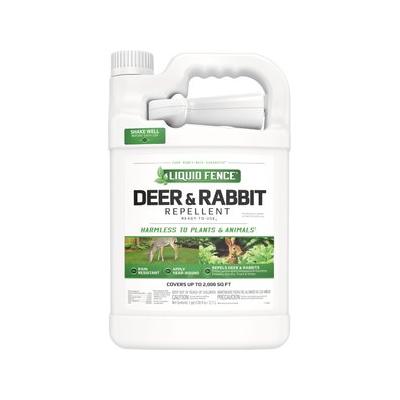 Liquid Fence Deer & Rabbit Repellent Spray, 128-fl oz bottle