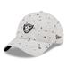 Women's New Era Gray Las Vegas Raiders Floral 9TWENTY Adjustable Hat