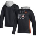 Men's adidas Black Philadelphia Flyers Skate Lace Primeblue Team Pullover Hoodie