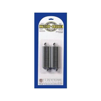 Bachmann HO Scale EZ Track Nickel Silver 4.5" Straight (4 Pieces)