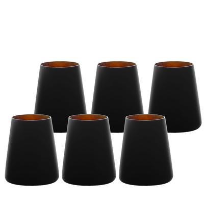 Stölzle Lausitz Power Becher 6er Set Schwarz-Bronze Image