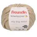 my big wool von freundin x Schachenmayr, Light Caramel meliert, aus Schurwolle