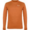 Salewa Herren Puez Melange Dry Longsleeve (Größe XXL, orange)