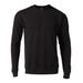 Tultex T340 Fleece Crewneck Sweatshirt in Black size Medium 340