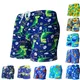 Maillot de bain pour enfants garçons slip de bain piscine espace animal de dessin animé plage