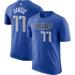 Men's Nike Luka Dončić Blue Dallas Mavericks Icon 2022/23 Name & Number T-Shirt