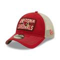 Men's New Era Cardinal/Natural Arizona Cardinals Devoted Trucker 9TWENTY Snapback Hat