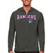 Men's Antigua Charcoal New York Rangers Legacy Full-Zip Hoodie