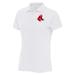 Women's Antigua White Boston Red Sox Logo Legacy Pique Polo