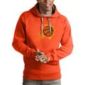 Men's Antigua Orange Phoenix Suns Team Logo Victory Pullover Hoodie