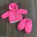 Columbia Jackets & Coats | Never Worn Baby Girl’s Reversible Columbia Jacket + Snow Pants Set | Color: Blue/Pink | Size: 6mb
