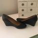 Nine West Shoes | Nine West Black Wedges | Color: Black | Size: 8.5