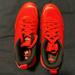Under Armour Shoes | New Under Armour Level Up Shoes - Color Is A True Red. Boy Shoe Size 4.5 | Color: Red | Size: 4.5bb