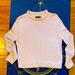 J. Crew Sweaters | J.Crew Cotton Cropped 1988 Light Pink Roll Neck Sweater Women Small | Color: Pink | Size: S