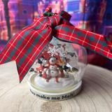 Disney Holiday | Disney Parks You Make Me Melt Minnie Daisy Christmas Holiday Ornament | Color: Red/White | Size: Os