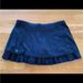Lululemon Athletica Shorts | Lululemon Women Junior Girls Black Pleated Skort Skirt Mini Tennis Running Sz 10 | Color: Black | Size: 10