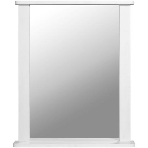„Badspiegel WELLTIME „“Sylt““ Spiegel Gr. B/H/T: 65 cm x 77,6 cm x 12 cm, weiß (white) Badspiegel Spiegel, Breite 65 cm“