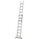 TB Davies 1102-000, Trade Double Extension Ladder, 2.4 Meter / 7.87 Feet, Extends To 3.9 Meters / 12.79 Feet, Comfort D-shaped Rungs, 3-Year Warranty, EN131 Professional