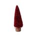 The Holiday Aisle® Christmas Brush Tree in Red | 10.75 H x 3.75 W x 3.75 D in | Wayfair 681BE36B182D4278A7B64F04C67063B2