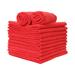 Ebern Designs Miktat 12 Piece Microfiber Hand Towel in Red | Wayfair 87622D20F46B40EBA34C4BA90D2CC05F