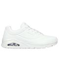 Skechers Men's Uno - Stand On Air Sneaker | Size 10.5 | White | Textile/Synthetic