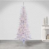 Sterling Inc. Tinsel Tree Tiffany Tinsel Artificial Christmas Tree in White | 90 H x 44 W in | Wayfair 6015-75W