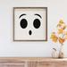The Holiday Aisle® Spooky Ghost Face Wood in Brown | 16 H x 16 W x 1.5 D in | Wayfair 3BE8E0F601A248D48834567A949C6053