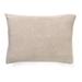 Gracie Oaks Narae 100% Cotton Zipper Pillow Sham 100% Cotton in Gray/Pink/White | 20 H x 26 W in | Wayfair 18B9680B1A0A4E7D80318346B886FC03