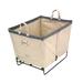 Steele Canvas Basket Canvas Small Carry Basket - 3 Bu Metal/Fabric in White | Wayfair 903CNATVGRYM