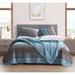 Red Barrel Studio® Red/Reversible 5 Piece Quilt Set Cotton in Blue | King Quilt + 2 King Shams | Wayfair E1A40315C99845F9867AFC5882501FF3