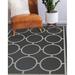 White 60 x 36 x 0.08 in Area Rug - POP CHARCOAL Area Rug By Latitude Run® Polyester | 60 H x 36 W x 0.08 D in | Wayfair
