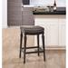 Hillsdale Furniture Vetrina Wood Backless Bar Height Stool - 21.5"W x 15.5"L x 30.5"H