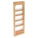 Rev-A-Shelf Pull Out Wall Filler Cabinet Wooden Organizer, 33" Hgt, 432-WF33-3C - 5.4