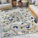 Well Woven Dorado Neveh Modern Indoor Outdoor Floral High-Low Area Rug