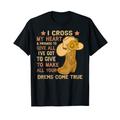 Cowgirl Stiefel & Hat I Cross My Heart Western Country Cowboys T-Shirt