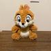 Disney Toys | Chip And Dale Plush Chip Chipmunk Approx. 11” Disney Store Stamp Exclusive Fuzzy | Color: Brown | Size: Osb